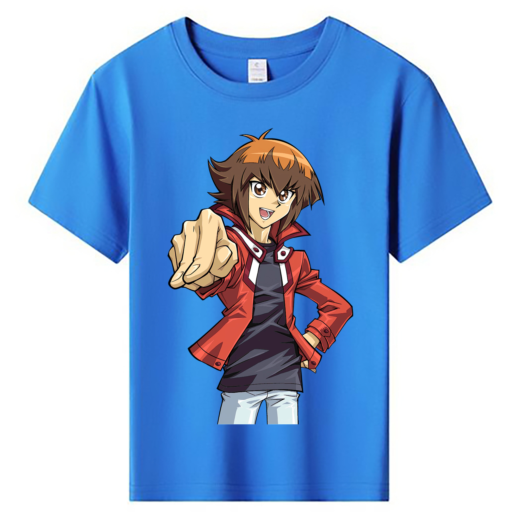 （画像用） 遊☆戯☆王 Yu-Gi-Oh! 綿100％キッズTシャツ（フロントプリント）